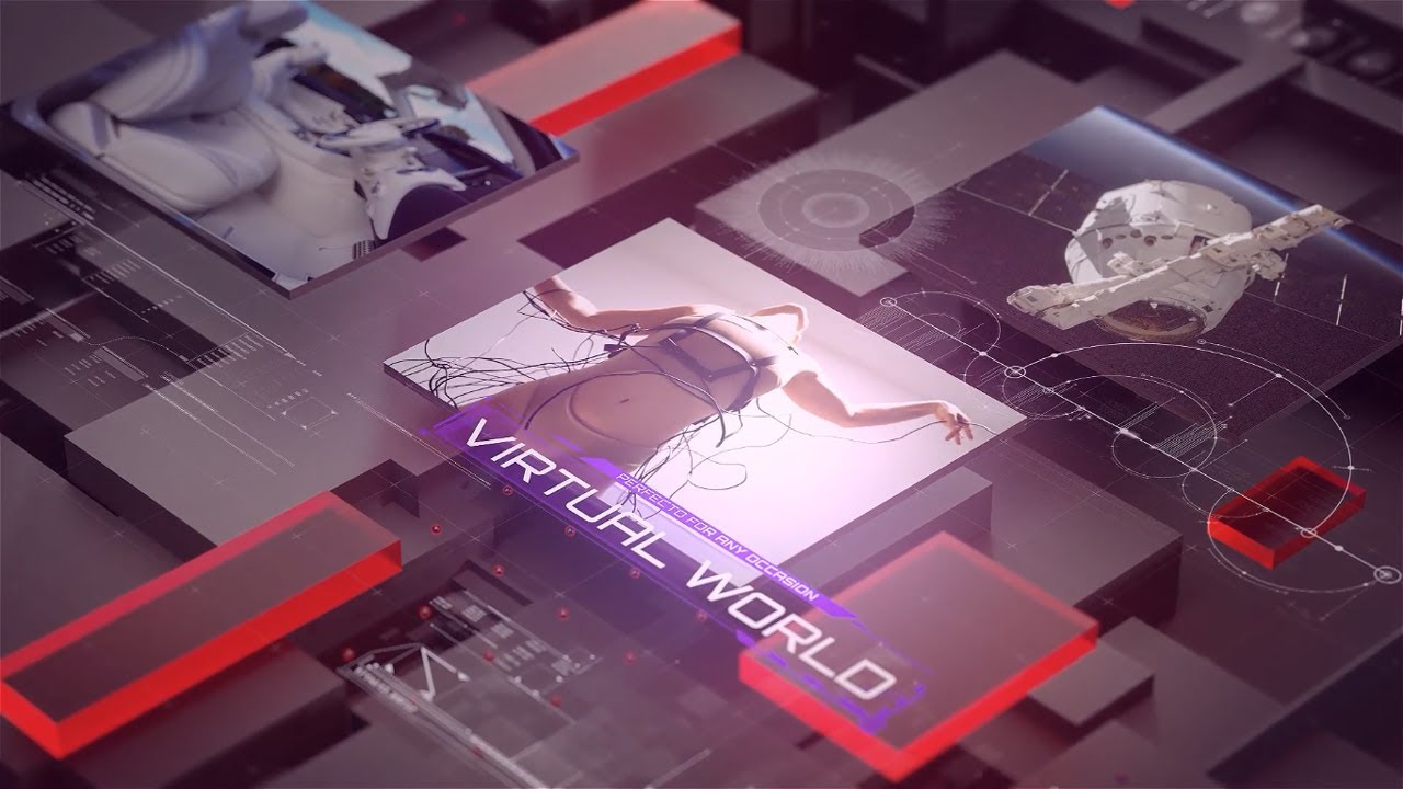 Technology News Intro Opener Video - After Effects Template