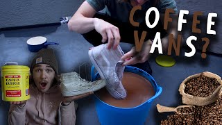 Dying My Vans with Coffee!