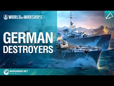 World of Warships -  German Destroyers CGI EU 30sec