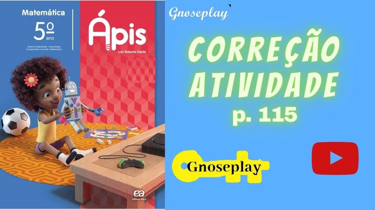 Livro Ápis, matemática, página 115