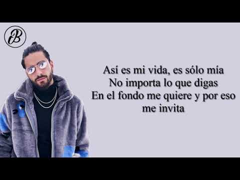 Maluma - Mala Mía (LETRA)