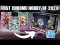 FIRST CHROME PRODUCT OF 2024! Panini Mosaic Football FOTL Review!
