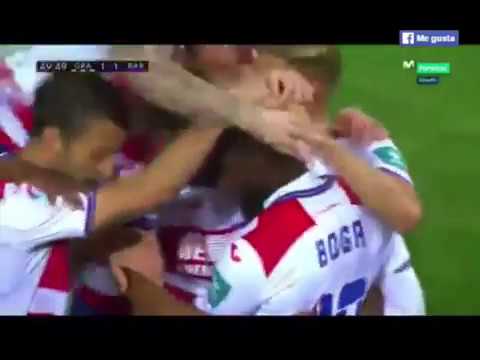 Jeremie Boga Goal vs Barcelona 1-1 -  02/04/2017 HD