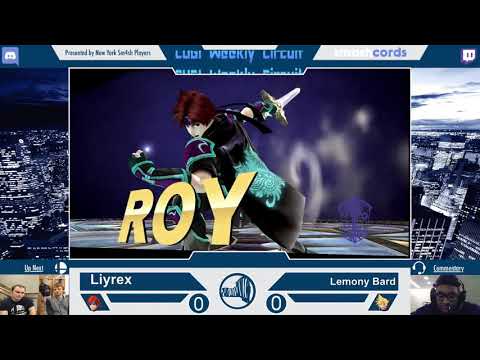 Liyrex (Roy) Vs. Lemony Bard (Cloud, Meta Knight) CUGI Weekly Circuit 12/5/17