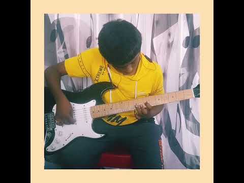 tujhe dekha toh ye Jana Sanam guitar version song By Guhan.G           Landmark school of music