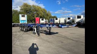 Semi-remorque porte-conteneurs Dennison LOCK AND GO SLIDING SKELETAL | Image 4 - Autoline