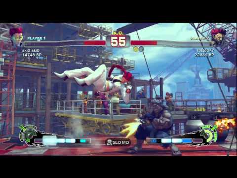 SSF4: tokido77 [Tokido] (Akuma) vs. akiO akiO (C. Viper)