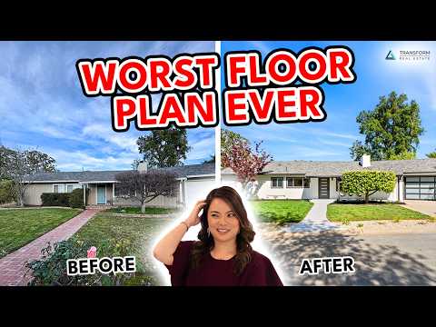 I Fixed the Worst Floor Plan I've Ever Seen (House Flip Before & After)