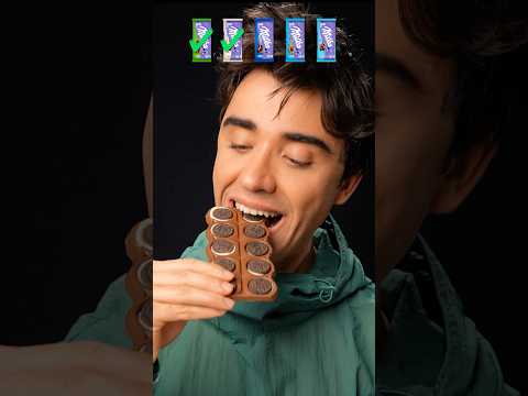 This Milka & Oreo Chocolate ASMR Eating ?