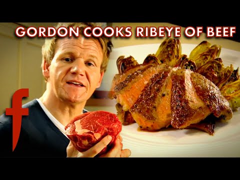 Gordon Ramsay Cooks Ribeye Of Beef & Other Delicious Dishes | The F Word | Gordon Ramsay