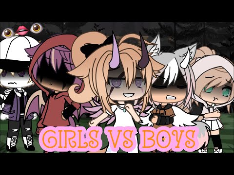 Girls vs Boys singing battle Gacha life 💚part 7💚