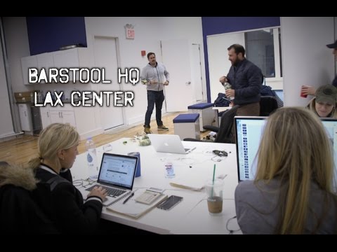 Big Cat Gives A Tour Of Barstool HQ 2nd floor