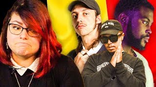 ILS RÉAGISSENT AU RAP BELGE ! (Damso, Roméo Elvis, Hamza...)