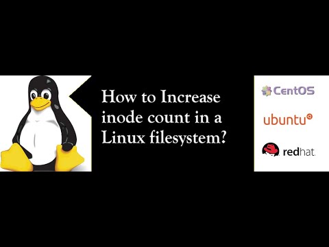 How to increase inode count of a Linux file system | DailyStudyLinux #linuxinterview #linuxshorts