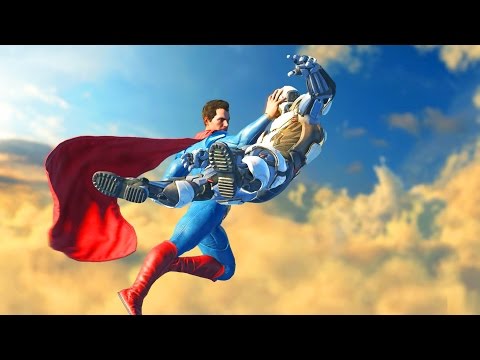 Injustice 2 All Super Moves on Cyborg (No HUD) 4K UHD 2160p Video