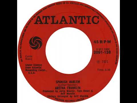 UK New Entry 1971 (172) Aretha Franklin - Spanish Harlem