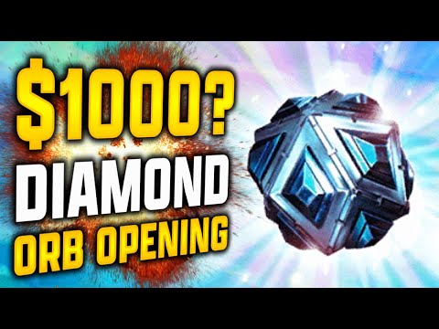 $1000? DIAMOND STAR ORB OPENING! - MARVEL Strike Force - MSF