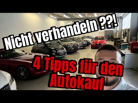4 TIPS for BUYING A CAR / THE BASICS