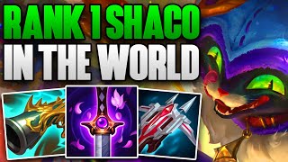 BEST SHACO IN THE WORLD CARRIES IN KOREAN CHALLENGER! | CHALLENGER SHACO JUNGLE GAMEPLAY | S15 15.7