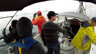 Sailing New Orca in Del Rey Yacht Club's Stein Series #1: Malibu & Return