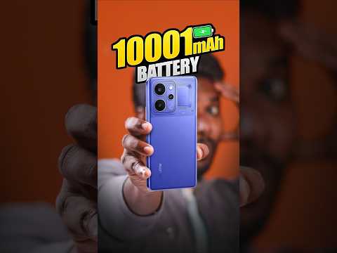 Thumbnail for Realme P4 Power 5G Review | 10001mAh Battery + 144Hz Display + Dimensity 7400 Ultra⚡#shorts