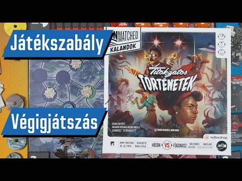 Unmatched Kalandok: Titokzatos történetek | Végigjátszás | Játékszabály - PumiGame