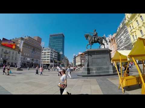 Praça Ban Jelačić em Zagreb [CC]