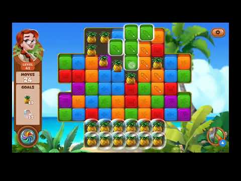 Lost Island Blast Adventure Level 41 NO BOOSTERS - A S GAMING