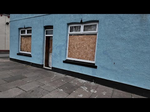 Hartlepool - Abandoned Houses and Piles of Rubbish