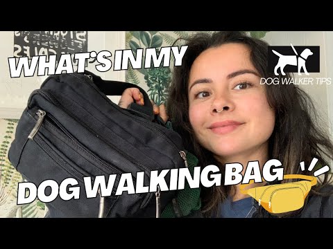 Revealing What's Inside Dog Walking Bag - You Won't Believe What's Inside!