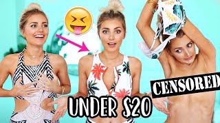 TRYING ON BIKINI'S UNDER $20! | Aspyn Ovard