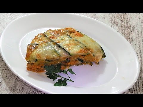 Como hacer LASAÑA de Calabacín😋↔Cum se Face LASAGNA de Dovlecel😋↔Zucchini Lasagna Recipe👌👌