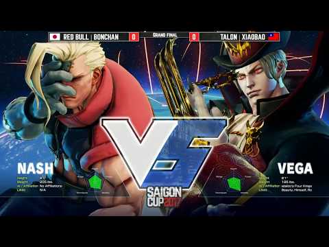 【SFV: SAIGON CUP 2017 - TOP 8】RED BULL | BONCHAN vs TALON | XIAOBAO