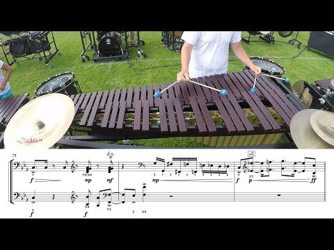 2018 Cadets Marimba - LEARN THE MUSIC to "Demonic Thesis"