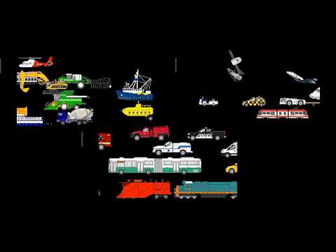 all find the vehicles endings played at the same time