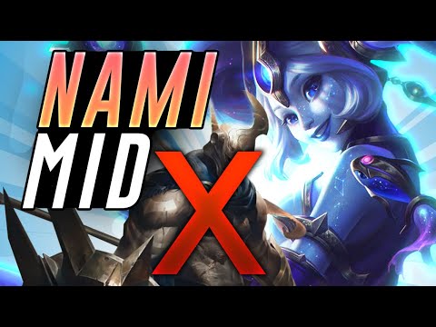 MY AP NAMI MID COUNTERS A PANTHEON?! - League of Legends