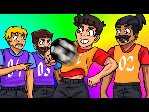 TURNIEJ PIŁKI NOŻNEJ I 4 DEBILI *łatwo* | LUCKY GOAL