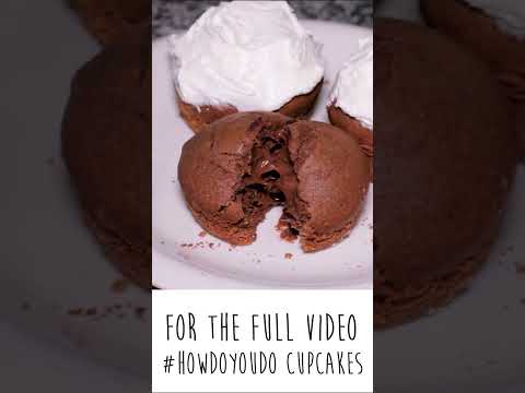 Chocolate Lava Cupcakes @HowDo-YouDo #shorts