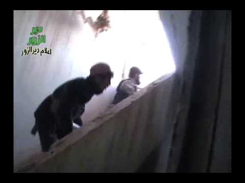 اشتباكات بين عناصر الجيش الحر وقوات النظام على مبنى الهجانة في دير الزور