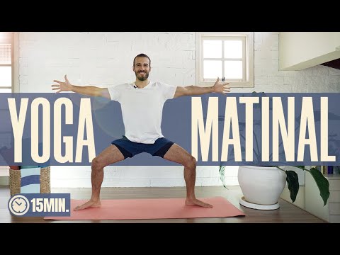 Morning Yoga: A Morning Practice to Wake Up - 15 min | Carlo Guaragna Yoga