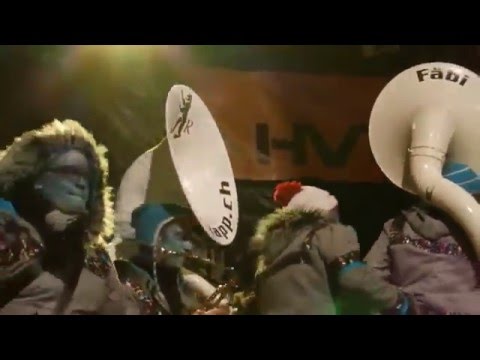 Gugge Explosion 2016 - Guggemusig Sauknapp (Herisau, AR) - Hauptbühne LÖ Marktplatz - komplette Show