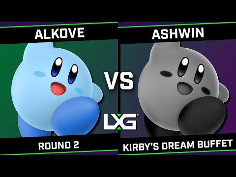 Alkove vs Ashwin - Kirby's Dream Buffet @ LXG 2