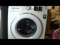 Quick 15 Full Cycle Samsung Ecobubble WF80F5U4W Washing Machine