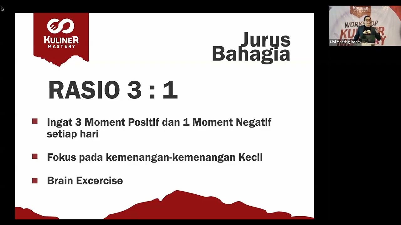 Rekaman Workshop Kuliner Mastery  | Sesi 1 : Minggu, 12 April 2026