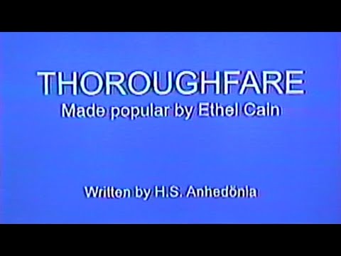 thoroughfare by ethel cain (karaoke version)