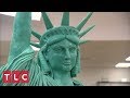 Buddy Makes A Statue Of Liberty Cake Cake Boss