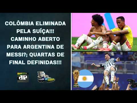 COLÔMBIA PERDE NOS PÊNALTIS E SUÍÇA ENCARA ARGENTINA! CAMINHO ABERTO PARA OS HERMANOS? | PAN NA ÁREA