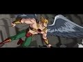 Hawkman saves Batman : Angels in Real life [HD]