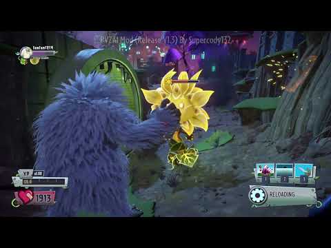 Plants vs Zombies GW2 Mods PC Yetti and Sunflower Queen