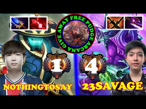 NOTHINGTOSAY VS 23SAVAGE #1 VS #4 BEST OF SEA IN EU PUB IMMORTAL GAMEPLAY | DOTA2ORBS
